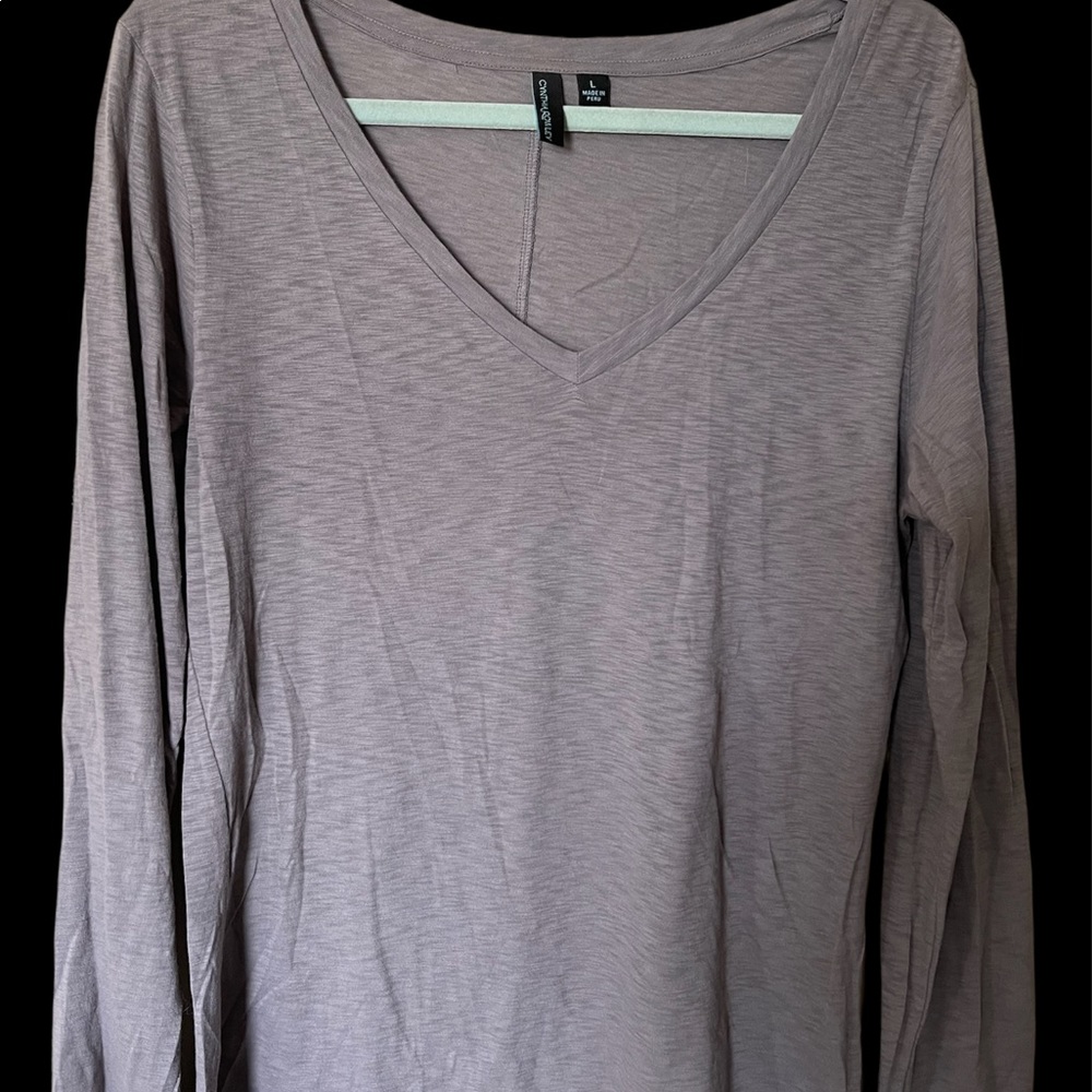 Cynthia Rowley gray tunic